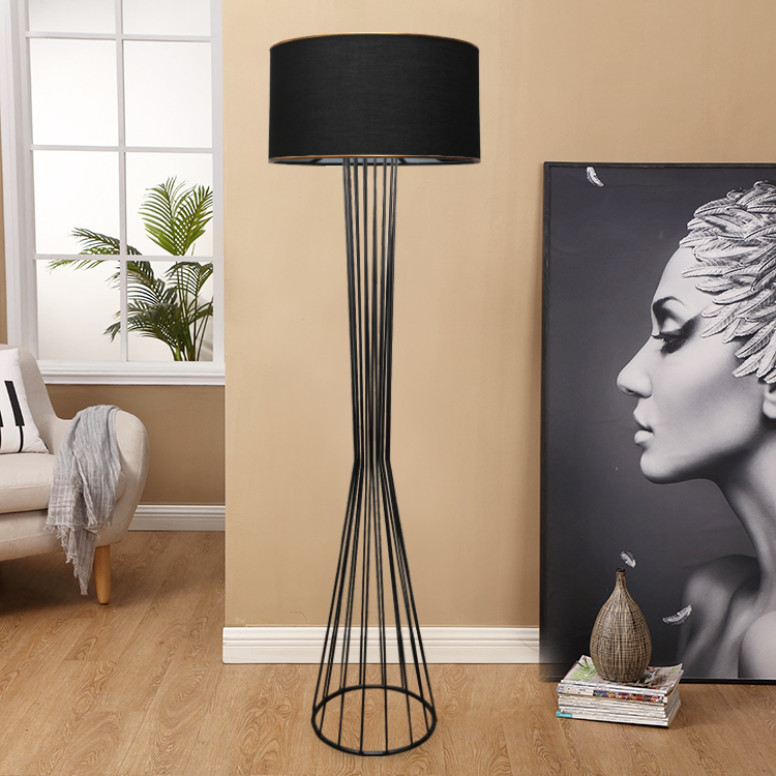 Lampadar AYD-3058 Negru