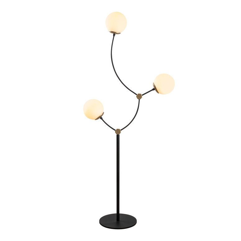 Lampadar Kromozom - 4001 Negru Alb - 1 | YEO