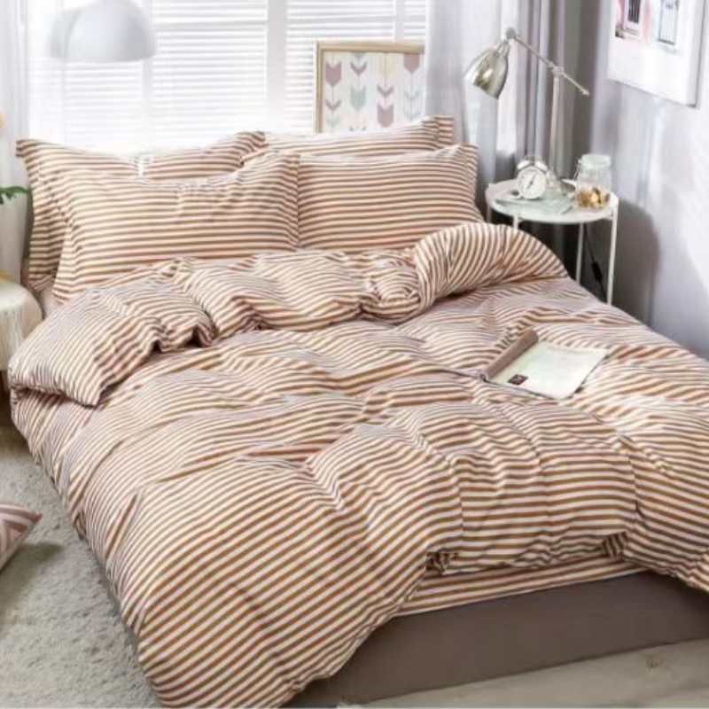 Lenjerie Bumbac Satinat 4 Piese Carvela