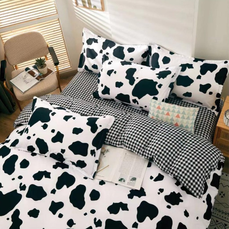 Lenjerie Bumbac Satinat 4 Piese Mavira