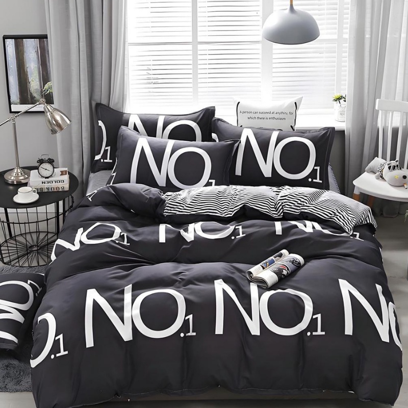 Lenjerie Bumbac Satinat 4 Piese Tivor