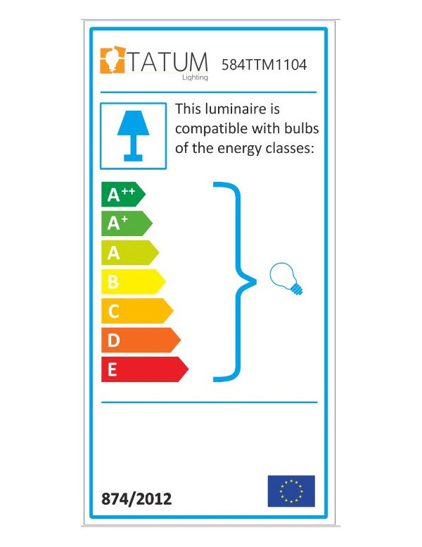 Lustra Kromozom - 1021 Alb Negru