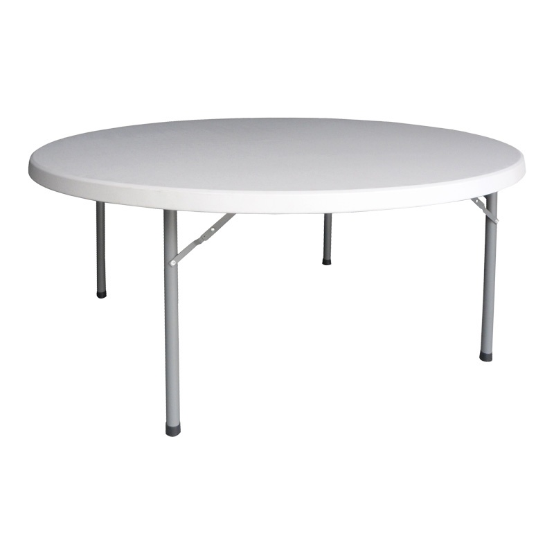 Masă pliabilă Model Comfort, Alb, D180x74 cm