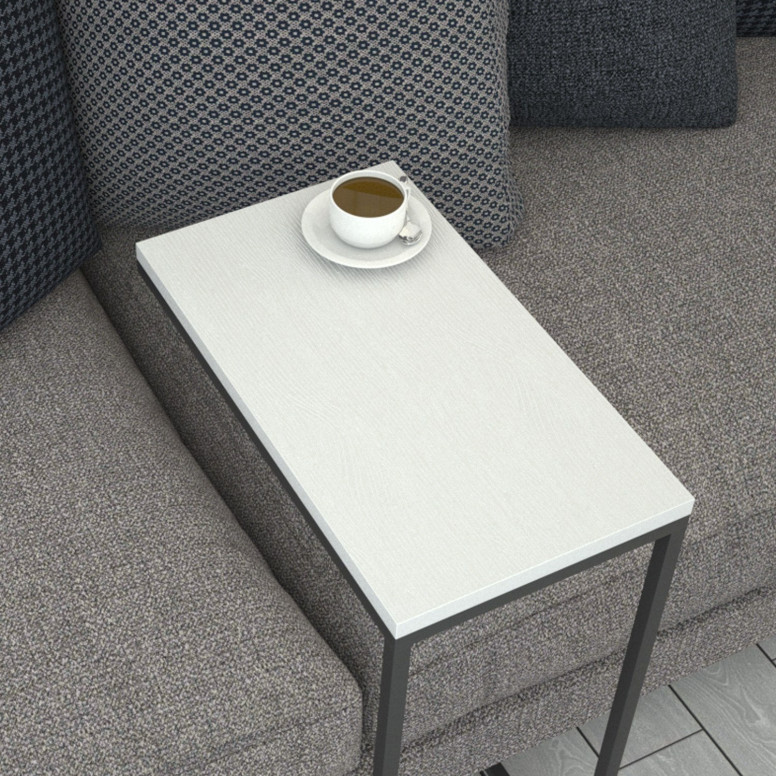 Masuta de Cafea Model Caspian, 46x26x62 cm, Alb - 3 | YEO