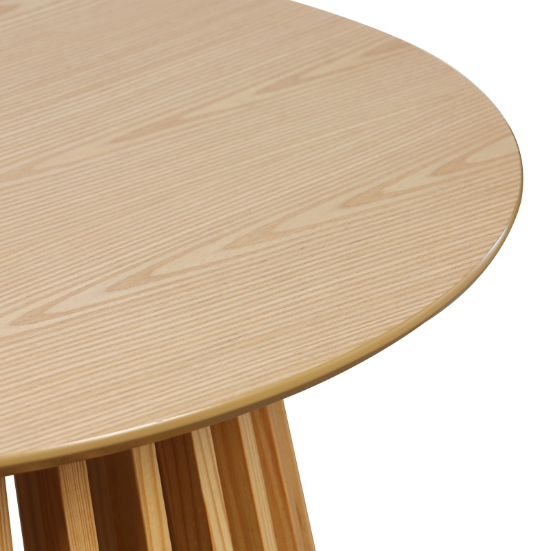 Masuta de Cafea Model Domonic, Natur, D80x45 cm