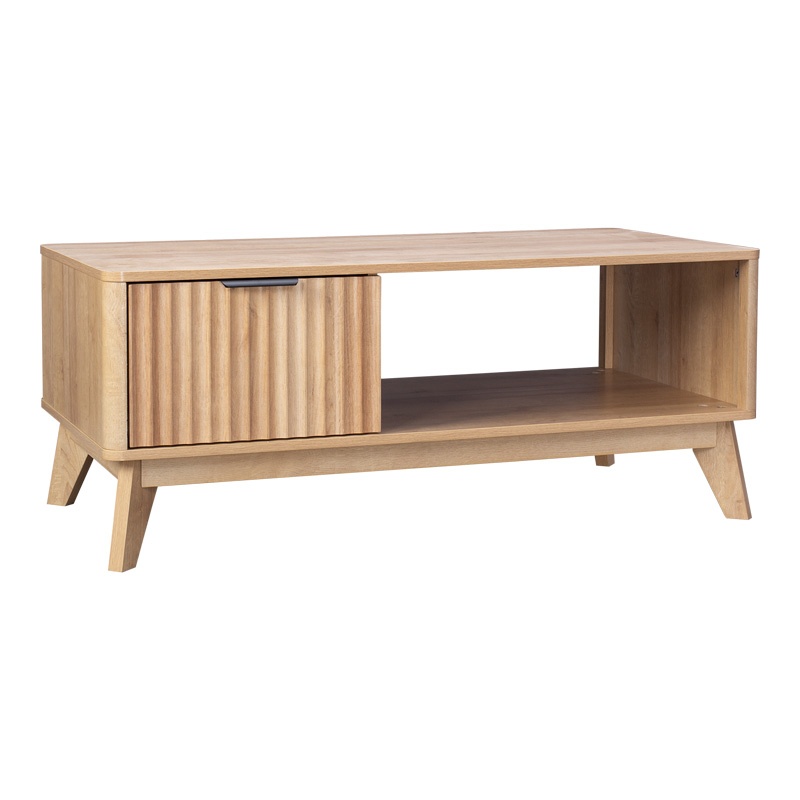 Masuta de Cafea Model Hamea, Natur, 110x55.2x45 cm
