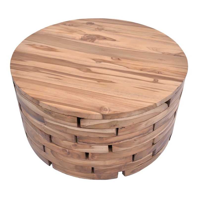 Masuta de Cafea Model Living, Natur, Φ90x45 cm - 1 | YEO
