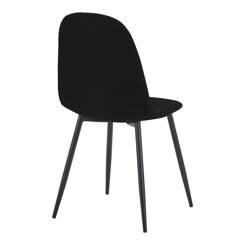 Scaun Bella, negru, 43.5x52x89 cm - 2