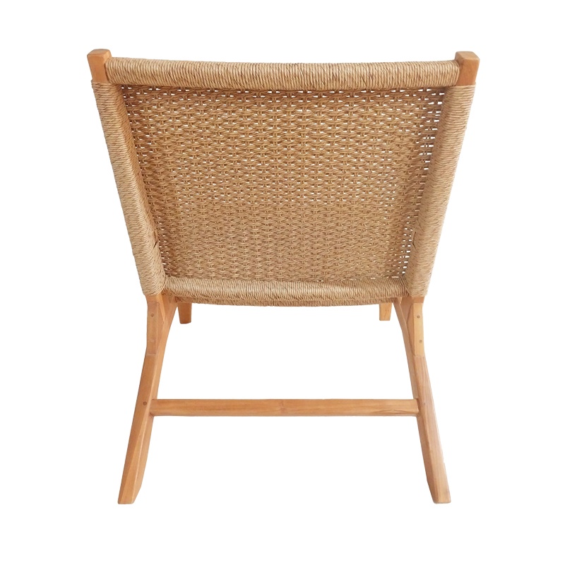 Scaun cu Brate Model Crosy, Natur, 71x81x75 cm - 4 | YEO