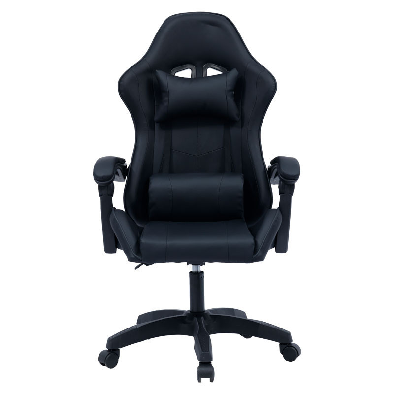 Scaun de gaming William piele ecologica negru - 3 | YEO