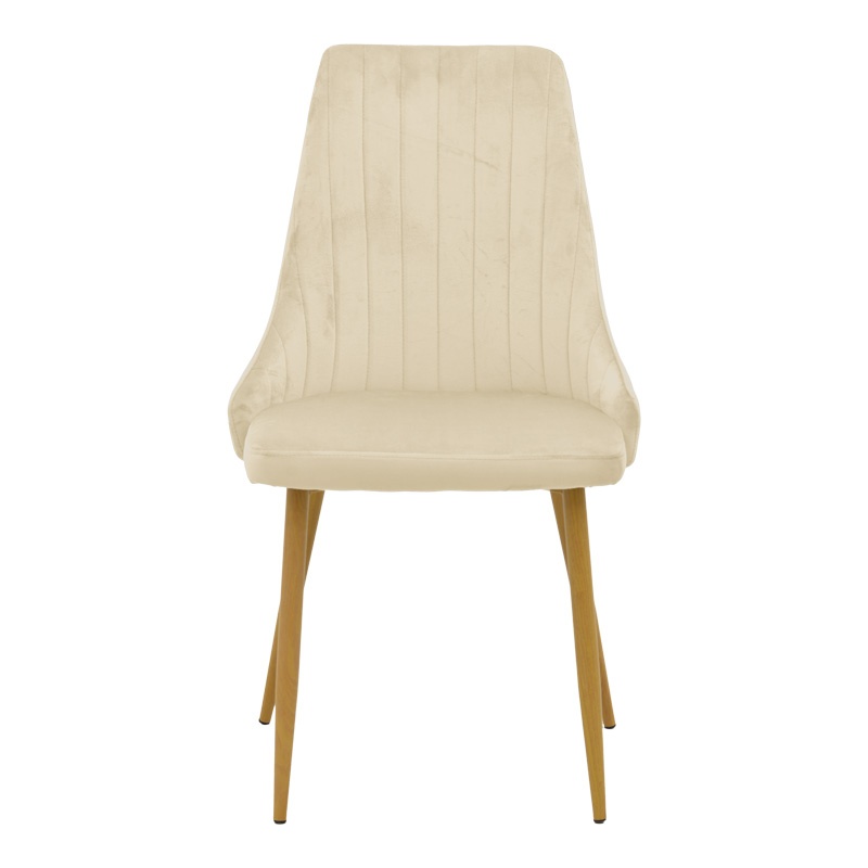 Scaun Model Azori, Bej/Natur , 49x55x85 cm - 3 | YEO