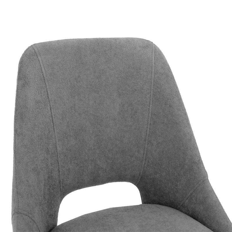 Scaun Model Initiate, Gri/Negru, 48x57x85 cm - 4 | YEO