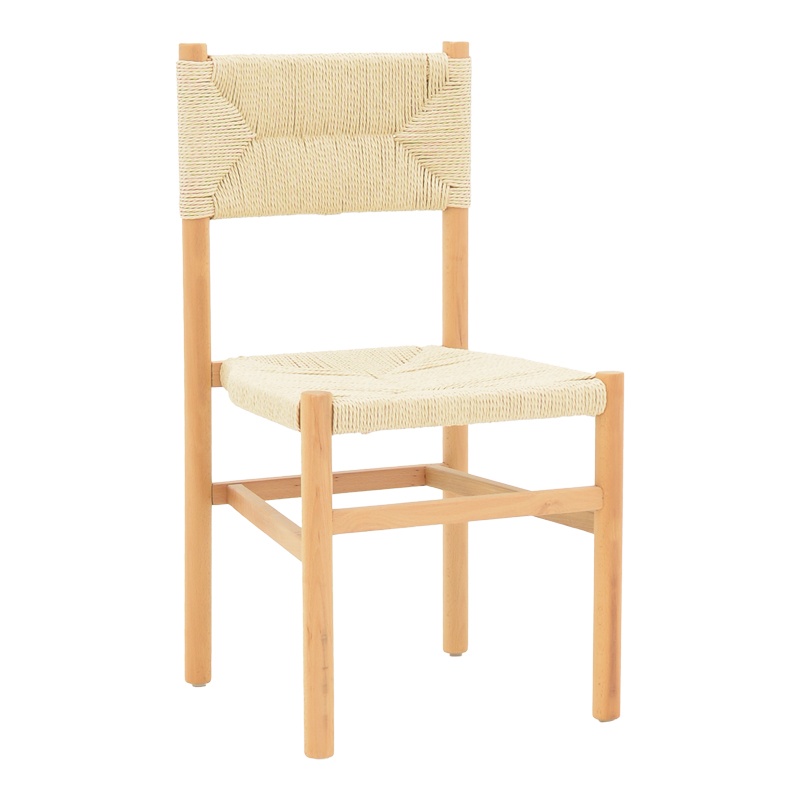 Scaun Model Oarvine, Natur, 46x52x88 cm