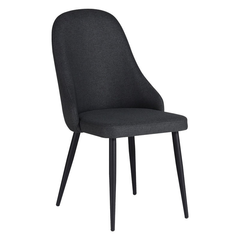 Scaun Model Remis, Antracit/Negru, 49x61x91 cm