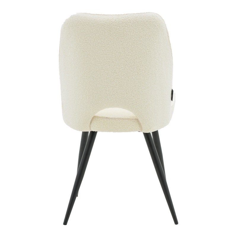 Scaun Model Renish, Alb/Negru, 61x47x91.5 cm - 4 | YEO