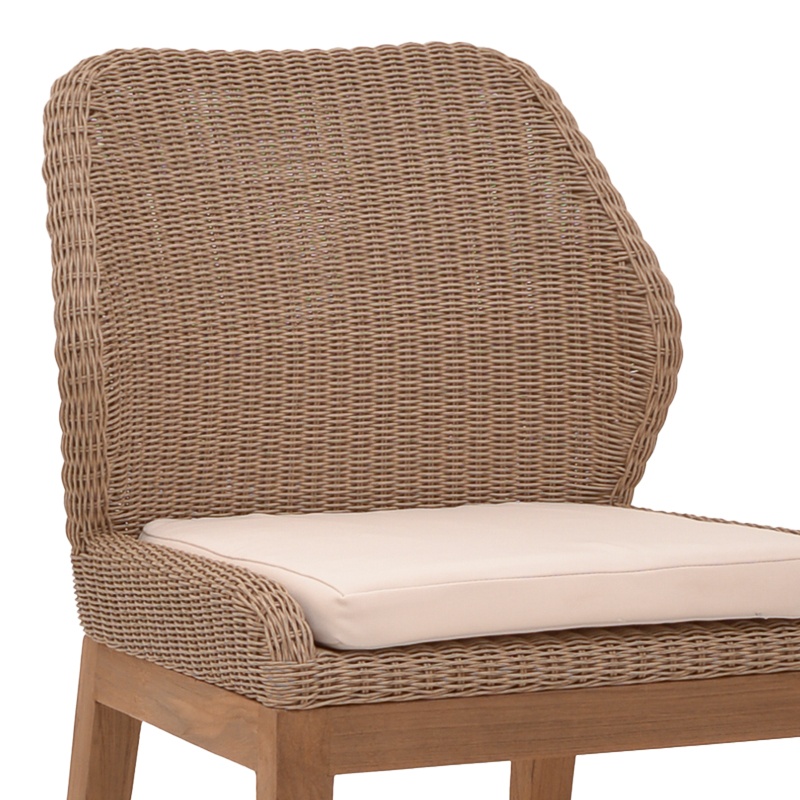 Scaun Model Swinton, Natur/Crem, 53x63x86 cm - 4 | YEO