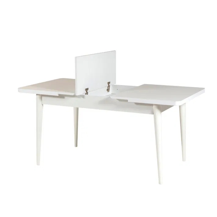 Set Masa si Scaune 4 Piese Vina 1048 - Albastru, Alb - 2 | YEO