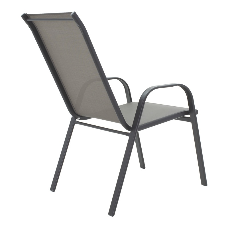 Set masă și scaune de exterior, 3 Piese, Model Albero-Calan, Antracit, D60x70 cm - 2 | YEO