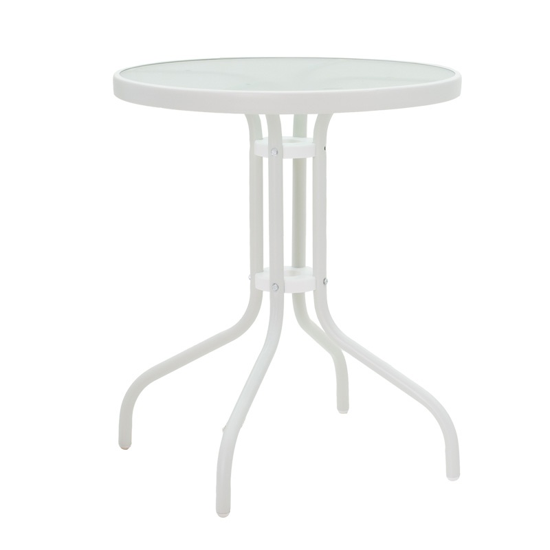 Set masă și scaune de exterior, 3 Piese, Model , Alb - 4 | YEO