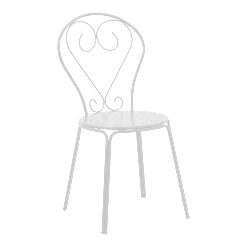 Set masă și scaune de exterior, 3 Piese, Model Vergo-Chari, Alb - 1 | YEO