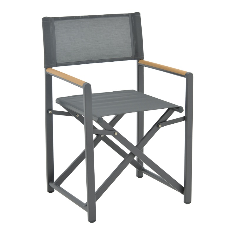 Set masă și scaune de exterior, 5 Piese, Model Mabu-Klinton, Antracit, 150x80x74 cm - 1 | YEO