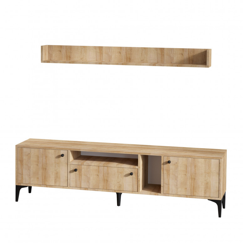 Ansamblu Comoda TV Grega Oak - 3 | YEO