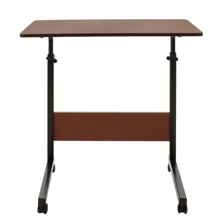 Birou ajustabil Pako World, model Piper, 60x69-90x40 cm, Stejar inchis/Negru - 3 | YEO