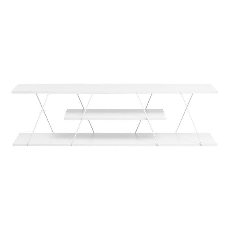 Comoda TV Tars alb 120x30x33cm - 2 | YEO