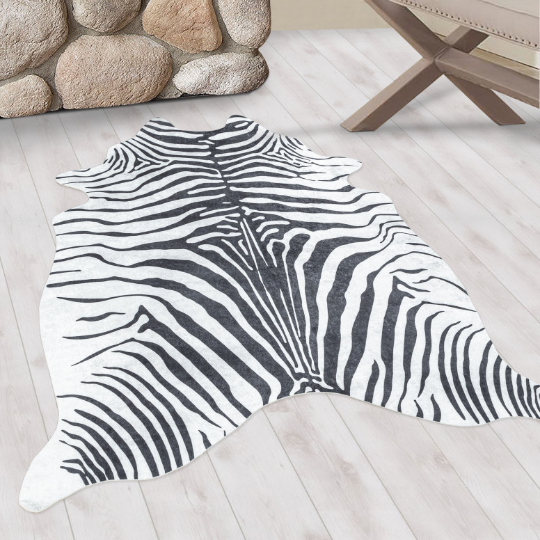 Covor Etosha Negru V1 100x135 cm