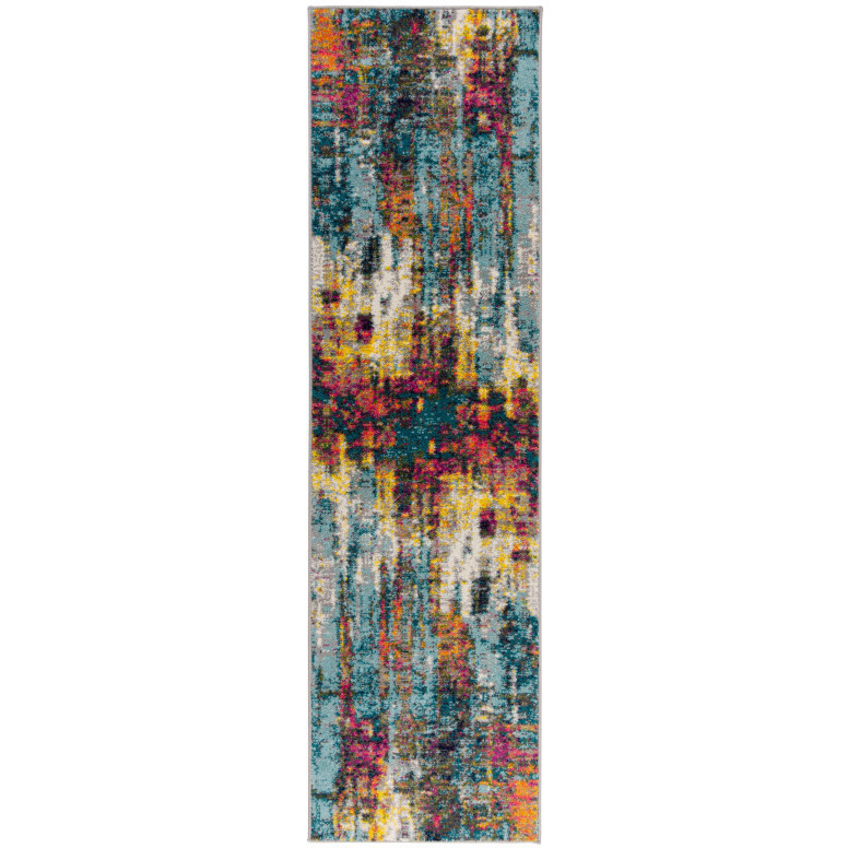 Covor traversă Abstraction Multicolor 66X230 cm, Flair Rugs - 1 | YEO