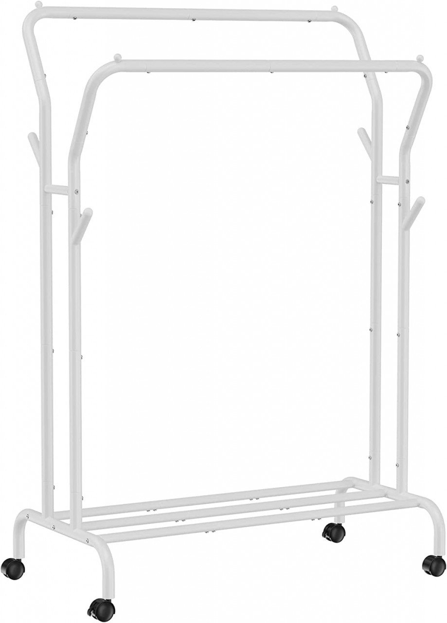 Cuier Model McCarthy, Alb, 153x54.5x103 cm