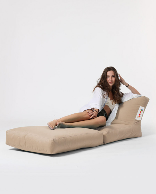 Fotoliu Bean Bag Siesta Sofa Bed Pouf Mink - 3 | YEO