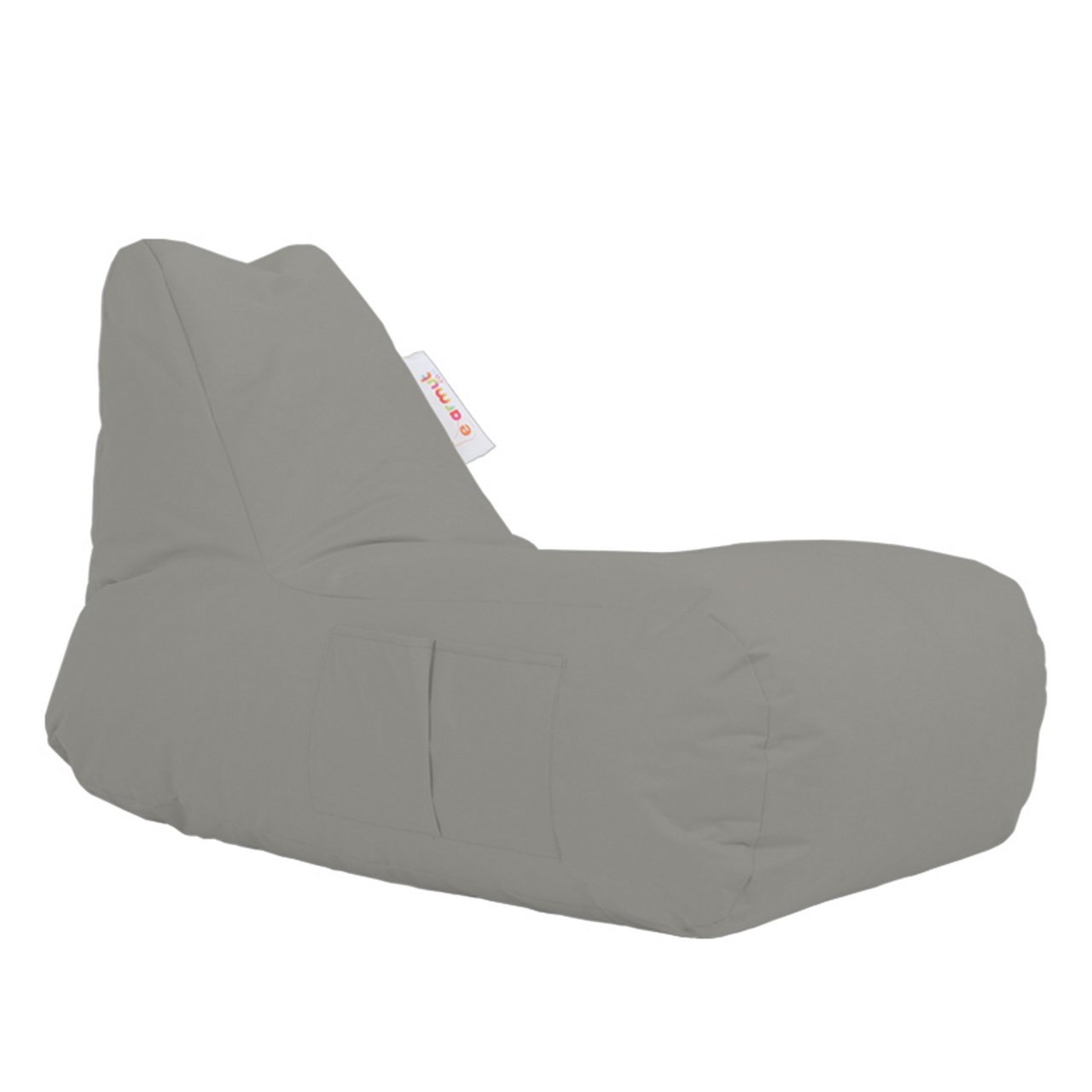 Fotoliu de Grădină tip Bean Bag Model Trendy Comfort, Gri fume