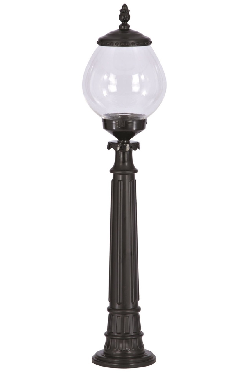 Lampadar de exterior 68194 Negru 95x25 cm