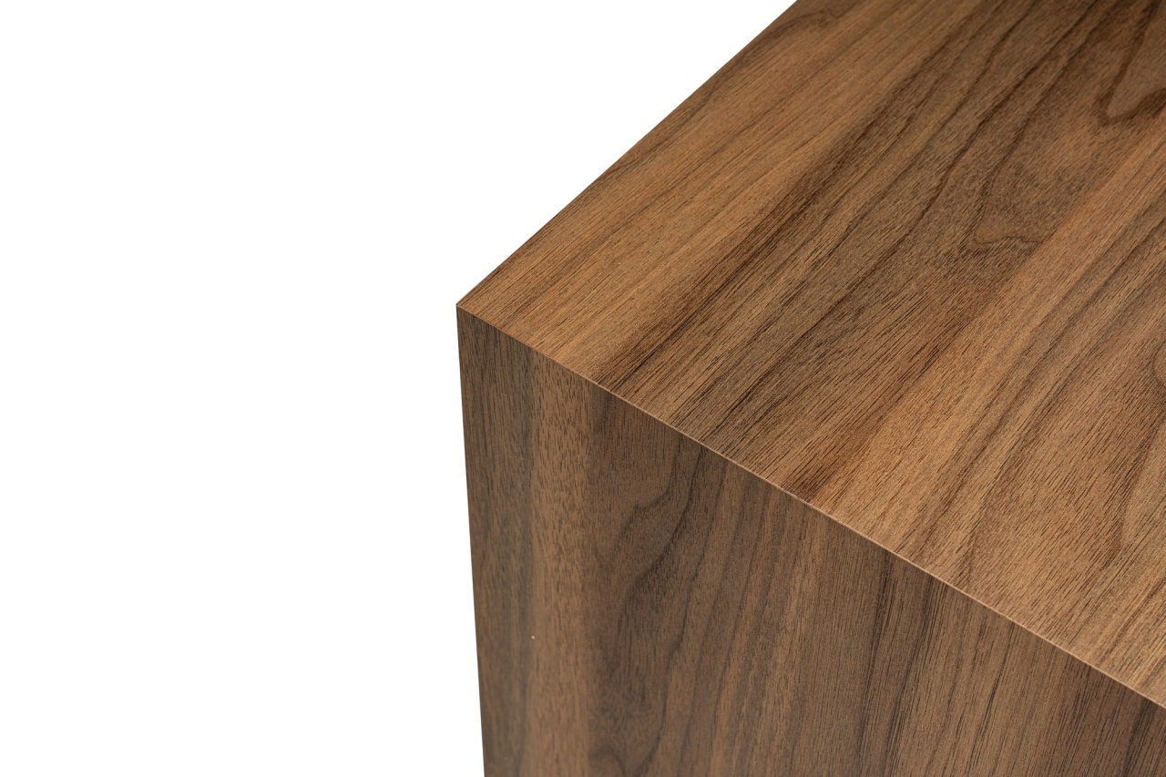 Masă laterală Model Küp, Nuc - 3 | YEO