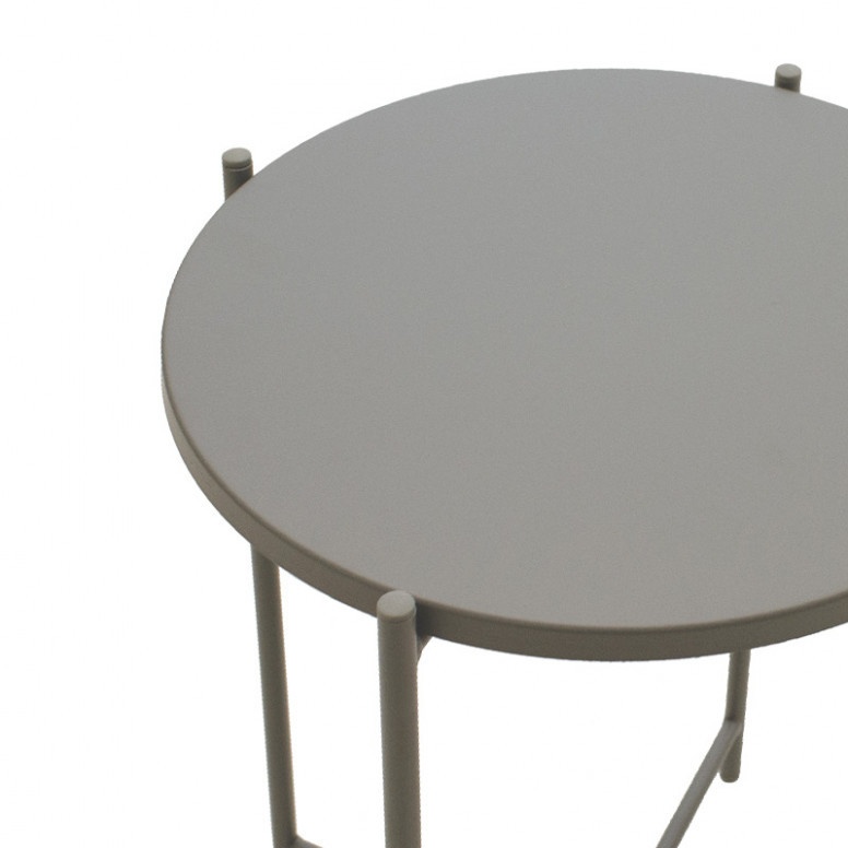 Masuta Auxiliara Lima Antracit 43.5x43.5x53 cm - 4 | YEO