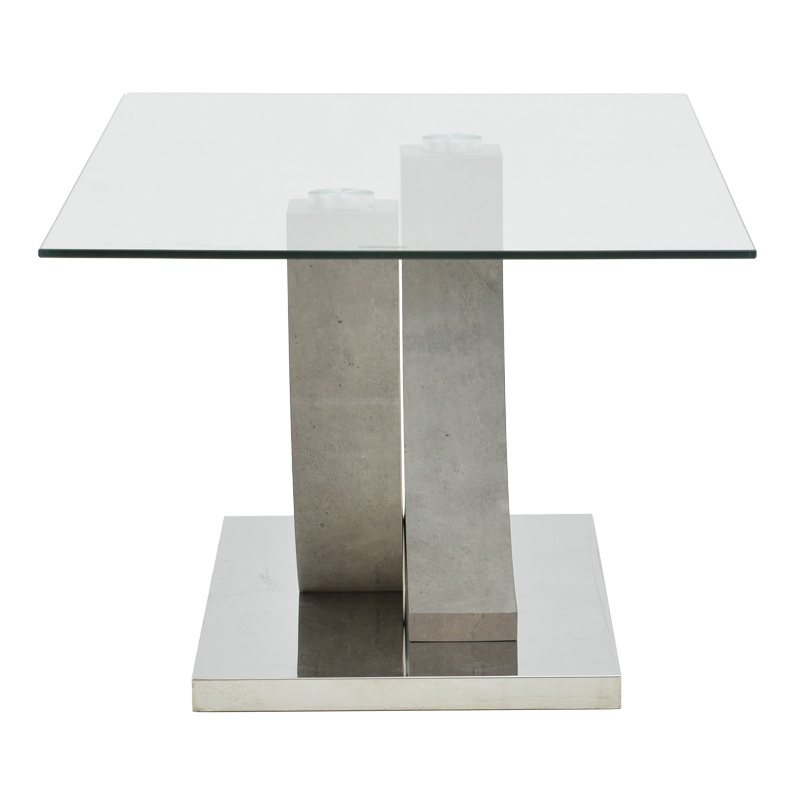 Masuta de Cafea Model Kasmora, Gri, 110x60x45 cm - 2 | YEO