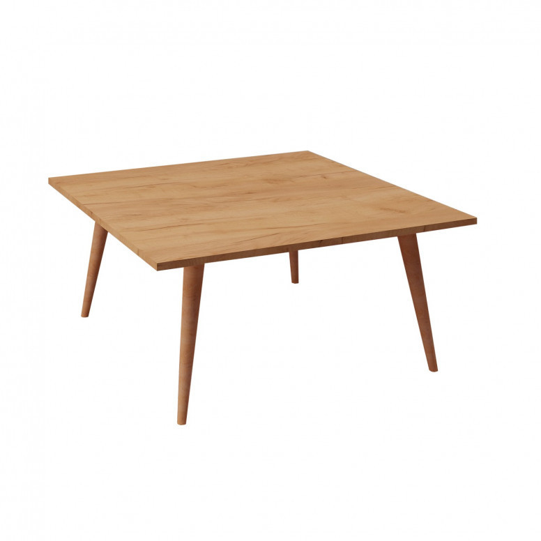 Masuta de Cafea Model Kim, 80x80x42 cm, Stejar - 2 | YEO