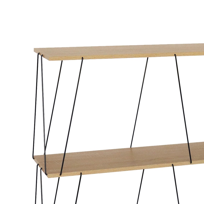 Masuta de Cafea Model Tars, Stejar/Negru, 80x30x69.2 cm - 1 | YEO