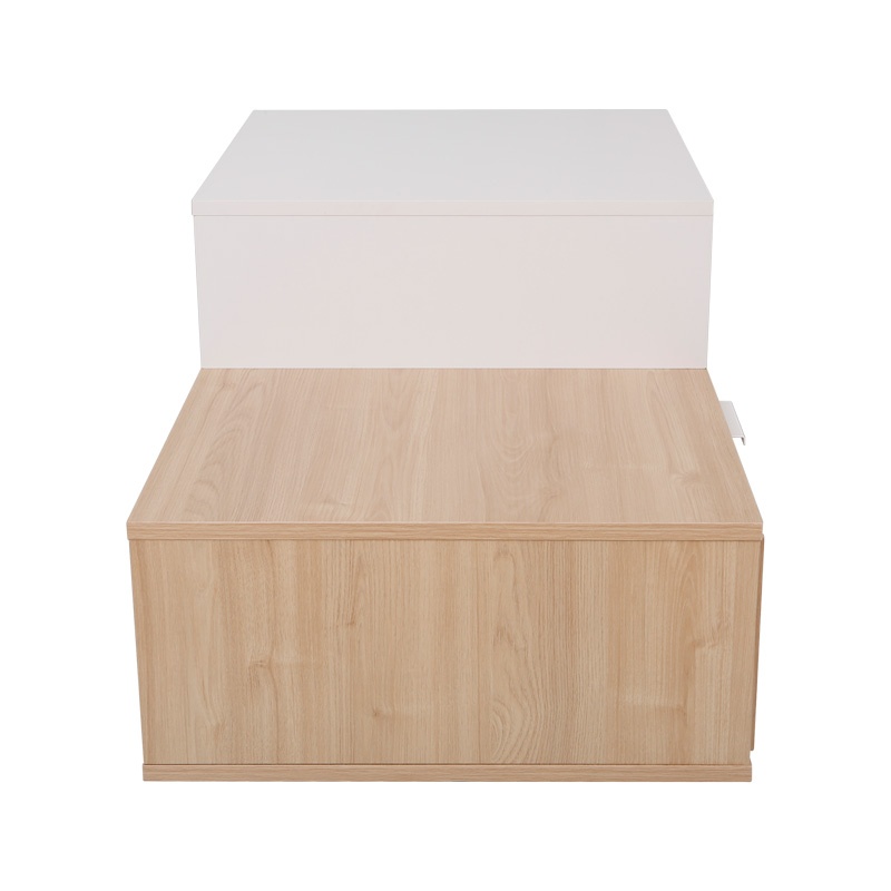 Masuta de Cafea Model Vople, Natur/Alb, 90x50x40 cm - 3 | YEO