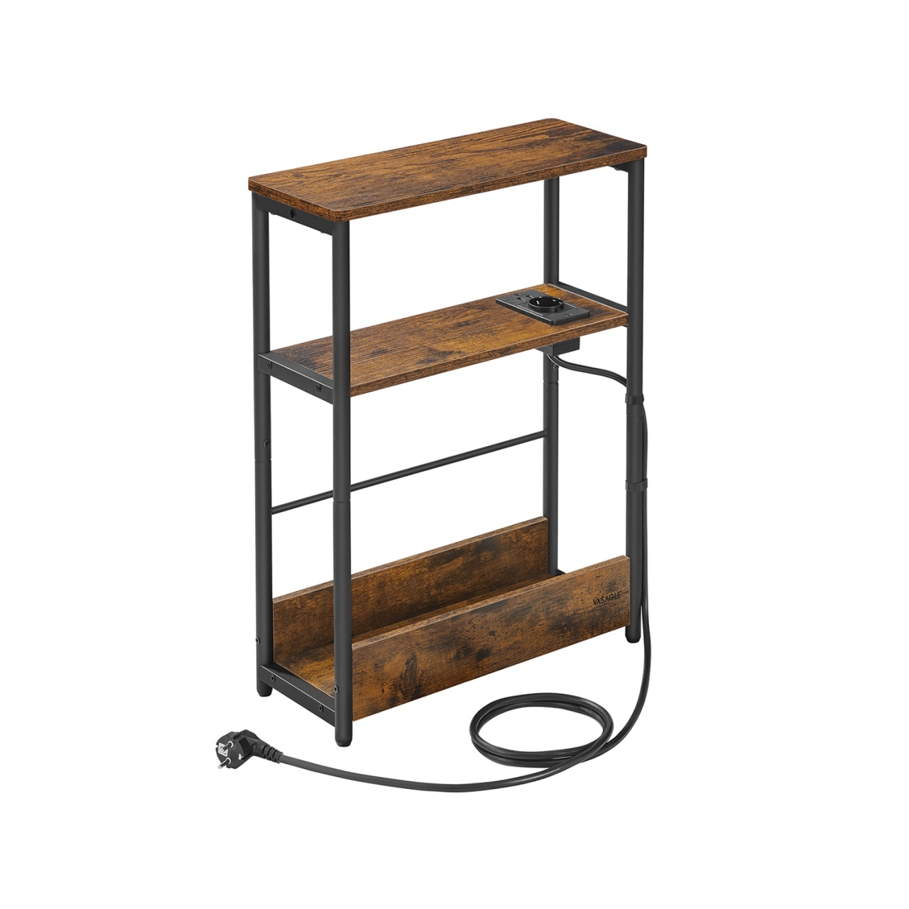Masuta laterala cu priza Vasagle Maro 45x18x58 cm - 1 | YEO