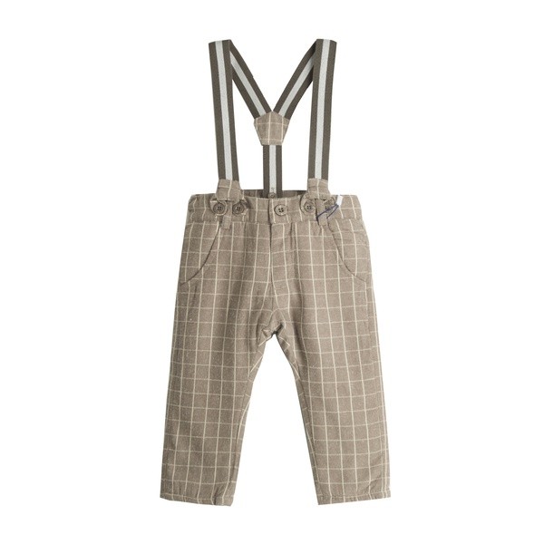 Pantaloni bebe din flanel captusiti Newness