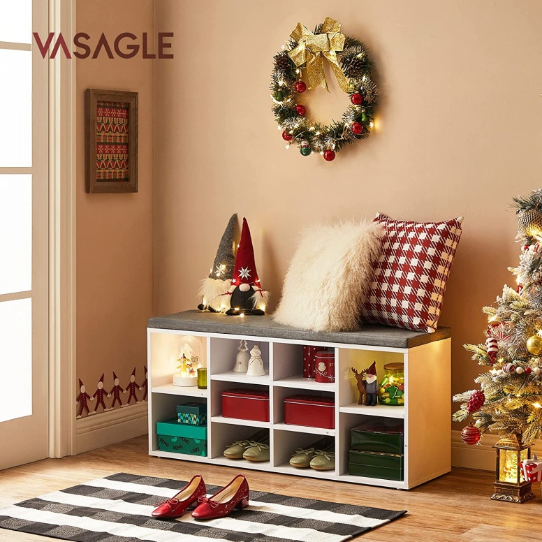 Pantofar Vasagle, Alb, LHS10WT - 1 | YEO