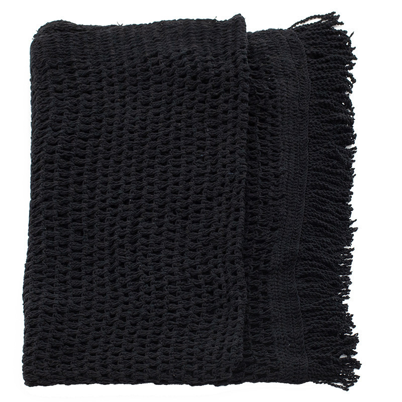 Parasolar Roof macrame negru 4x4m - 5 | YEO