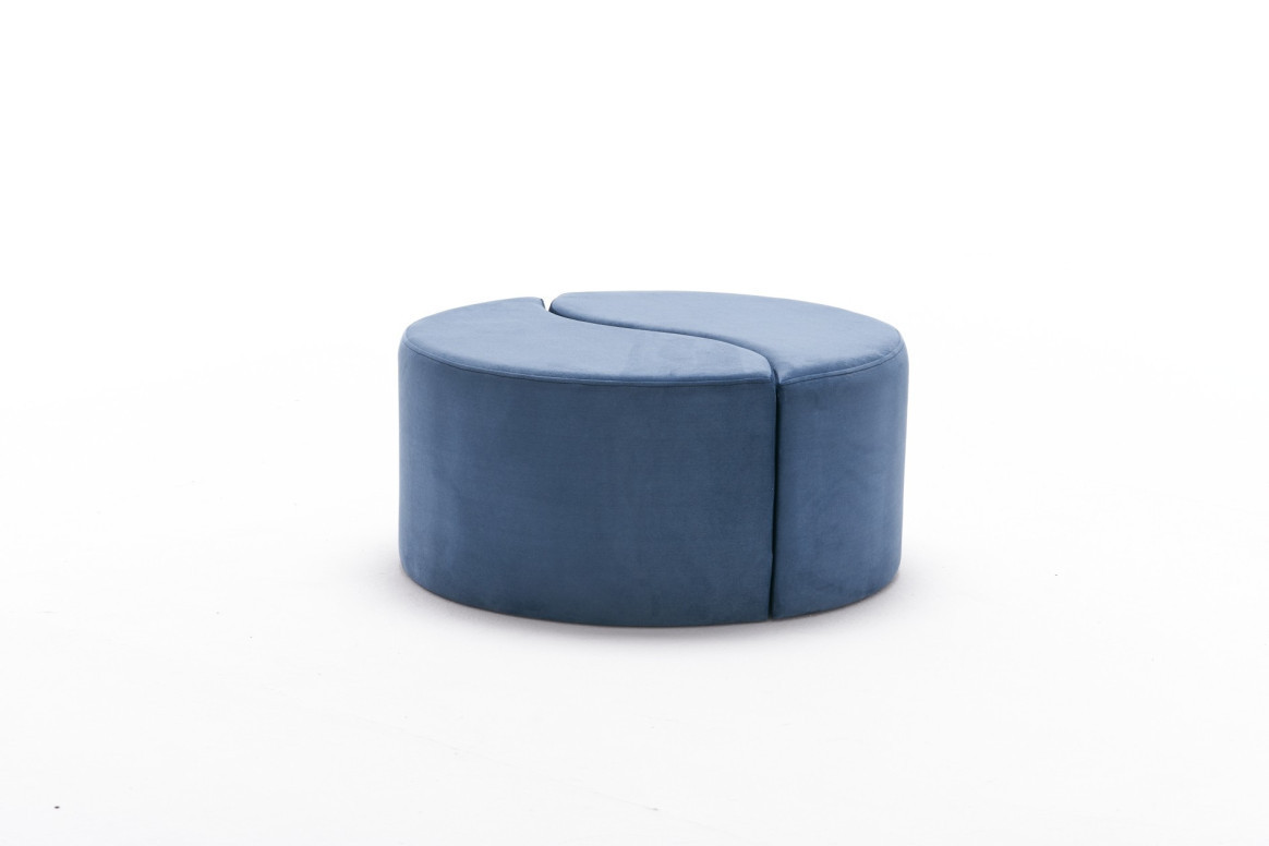 Pouf Alis, Albastru - 6 | YEO