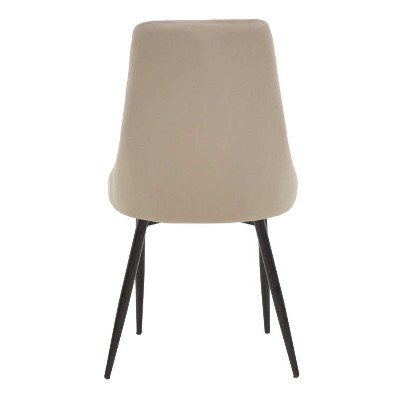 Scaun Azori, gri-bej/negru, 49x55x85 cm - 5