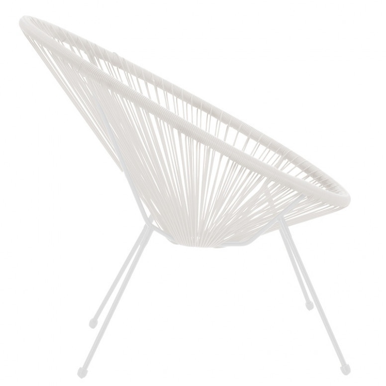 Scaun de Gradina Peru Alb - 2 | YEO