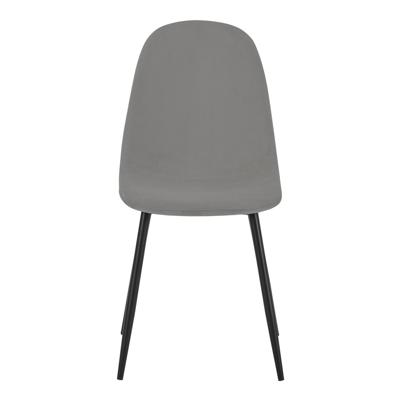 Scaun Model Bella, Gri/Negru, 43x52x88 cm - 3 | YEO