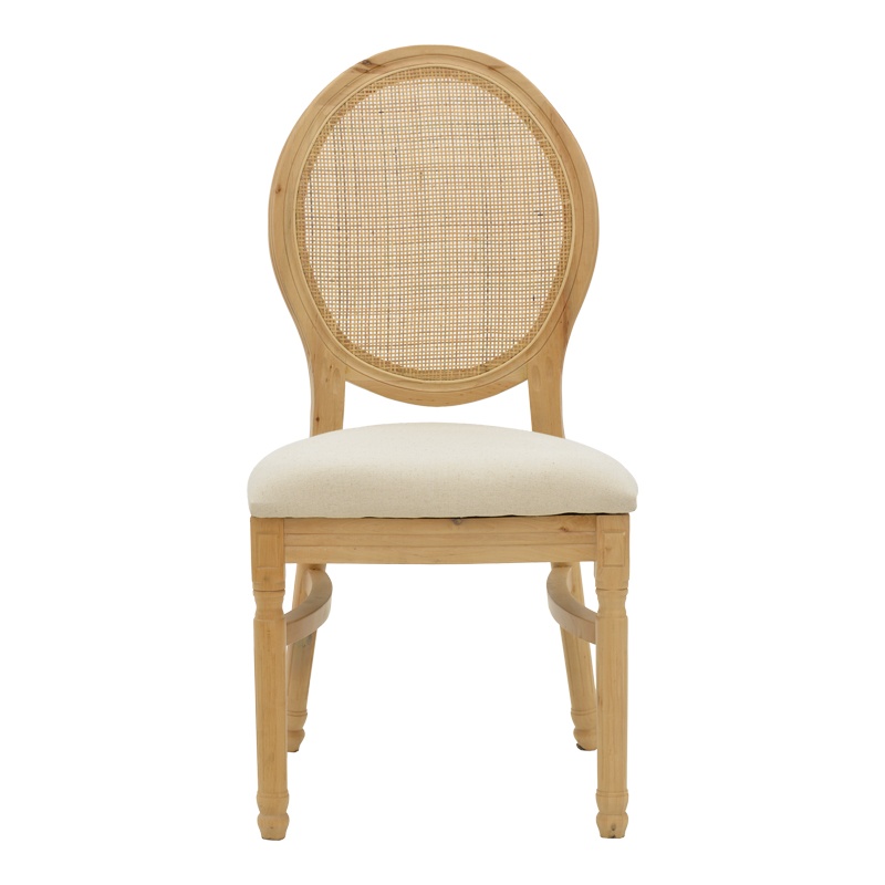 Scaun Model Canco, Natur, 50x55x98 cm - 3 | YEO