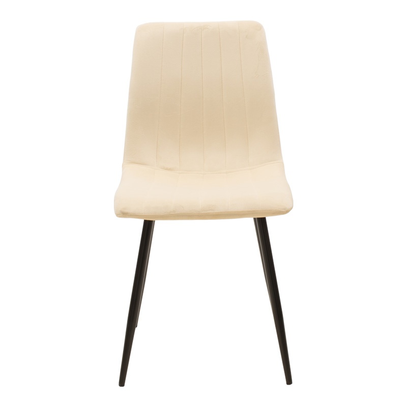 Scaun Model Noor, Bej/Negru , 44x53x86 cm - 3 | YEO